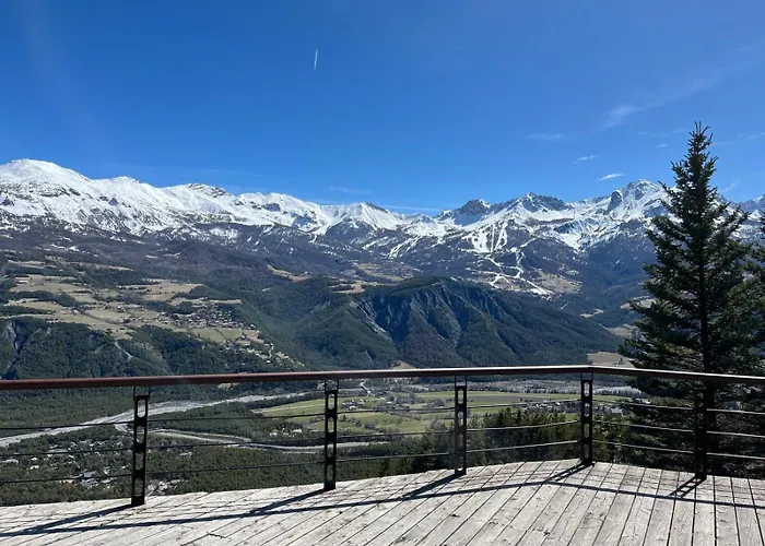 Chalet D Exception Ensoleille, Vue Grandiose Faucon-de-Barcelonnette photo
